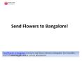 Send Flowers To Bangalore PowerPoint PPT Presentation