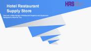 Commercial Ice Machines at Hotel Restaurant Supply