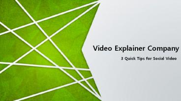 Video Explainer Company