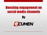 Boosting engagement on social media channels