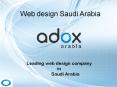 Web Design Saudi Arabia PowerPoint PPT Presentation