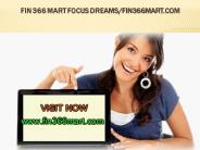 FIN 366 MART Focus Dreams/fin366mart.com
