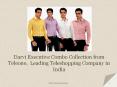 Darvi Executive Suitings Shirtings Combo Collection from Teleone