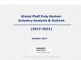 Global Fluff Pulp Market: Industry Analysis & Outlook (2017-2021) PowerPoint PPT Presentation