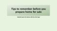 How to prepare your home for sales PowerPoint PPT Presentation