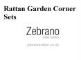 Rattan Garden Corner Suits PowerPoint PPT Presentation