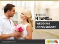 4 Best Flowers for Your Wedding Anniversary PowerPoint PPT Presentation