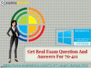 100% verified 70-411 Exam Study Material