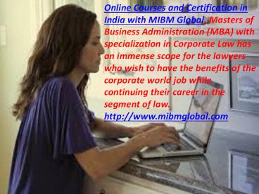 Online Courses and Certification in India with MBA (2)