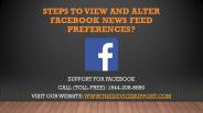 Steps to view and alter Facebook News Feed preferences?