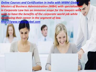 Online Courses and Certification in India (1)