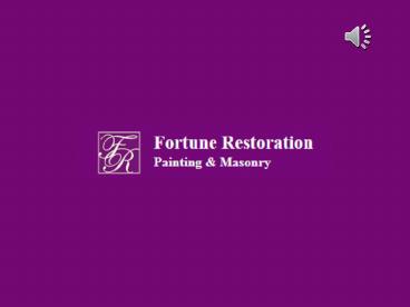 House Painting Chicago - Fortunerestoration.com