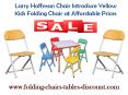Larry Hoffman Chair Introduce Yellow Kids Folding Chair at Affordable Prices