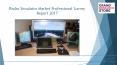 Radar Simulator Market Professional Survey Report 2017 PowerPoint PPT Presentation