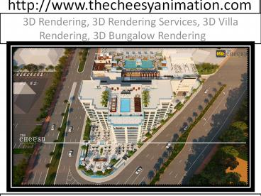 3D Rendering Services Studio