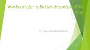 Workouts for a Better Mountain Bike Ride