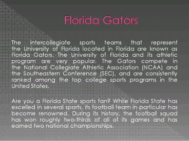 Florida Gators