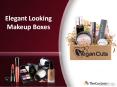 Elegant Looking Makeup Boxes PowerPoint PPT Presentation