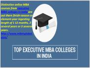 Online Executive mba colleges in India