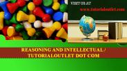 REASONING AND INTELLECTUAL / TUTORIALOUTLET DOT COM