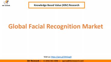 Global Facial Recognition Market Growth