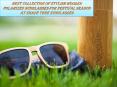 Best Collection of Stylish wooden polarized sunglasses for Festival Season At Shade tree sunglasses PowerPoint PPT Presentation