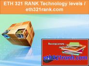 ETH 321 RANK Technology levels / eth321rank.com