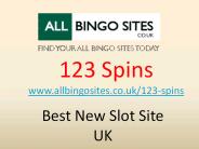 123 Spins | Best New Slot Site UK