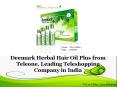 Deemark Herbal Hair Oil Plus - Ayurvedic Hair Oil for Hair Loss from Teleone
