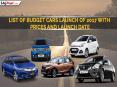 Budget Cars Launch of 2017 With prices and Launch Date PowerPoint PPT Presentation