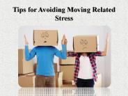 Tips for Avoiding Moving Related Stress
