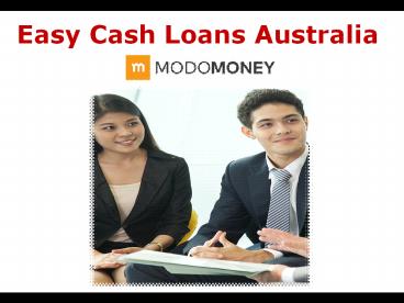 Easy Cash Loans Australia