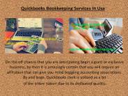 Quickbooks Bookkeeping Services In Usa