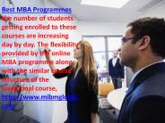 Best MBA Programmes with the similar course –MIBM GLOBAL