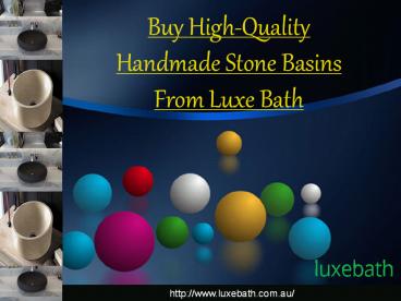 Buy High-Quality Handmade Stone Basins From Luxe Bath (1)