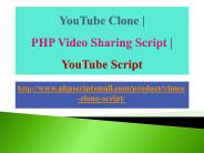 YouTube Clone | php Video sharing Script | YouTube Script