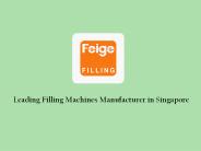 Filling Machines and Equipment Singapore