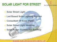 Solar Light For Street