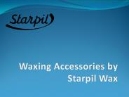 Waxing Accessories by Starpil Wax