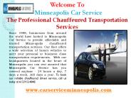 Point-to-point Car Service in Minneapolis