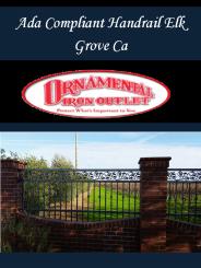 Ada Compliant Handrail Elk Grove Ca