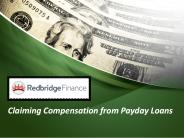 Claiming compensation from payday loans