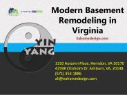 Modern Basement Remodeling in Virginia