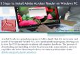 5 Steps to Install Adobe Acrobat Reader on Windows PC (1) PowerPoint PPT Presentation