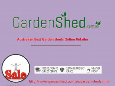 Looking for Durable Timber Sheds Online Sale