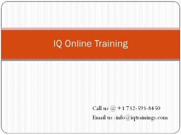 Bigdata Hadoop online training course