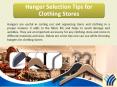 Hanger Selection Tips for Clothing Stores