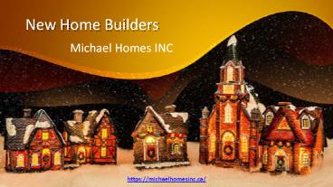 New Home Builders