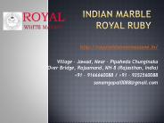 Indian Marble Royal Ruby