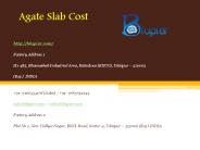 Agate Slab Cost